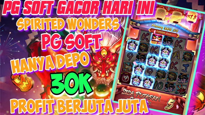 Panduan Bermain Spirited Wonders PG Soft