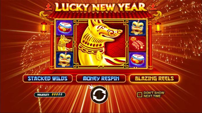 Pengalaman bermain slot Lucky New Year